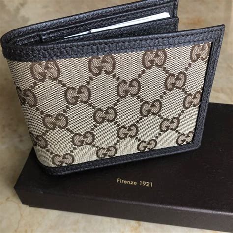 gucci wallet for mens|gucci trifold wallet for men.